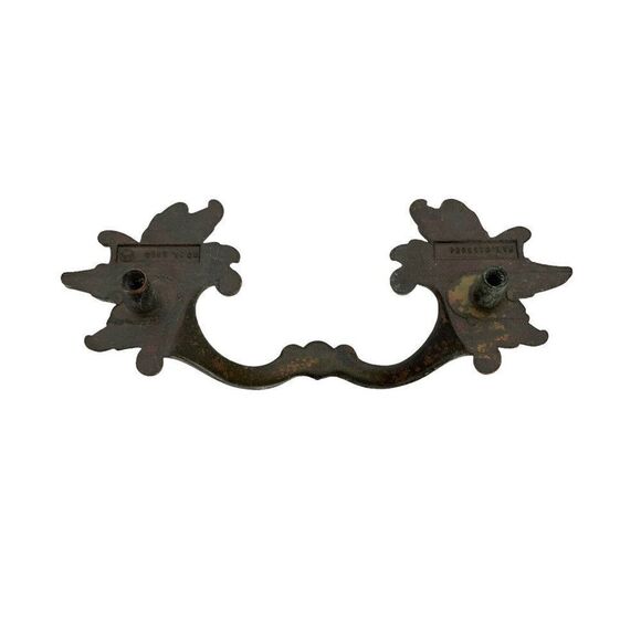 Drawer or Furniture Pull Lot of 7 Mismatched Vintage Metal Scrolls DIY Upcycle - Picture 13 of 13